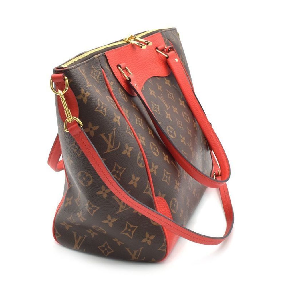 Louis Vuitton Leather Bag Estrella MM Shoulder Brown
